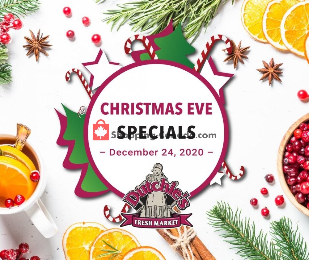 Dutchie's Fresh Market flyer from Thursday December 24, 2020 to Thursday December 24, 2020 - page 1