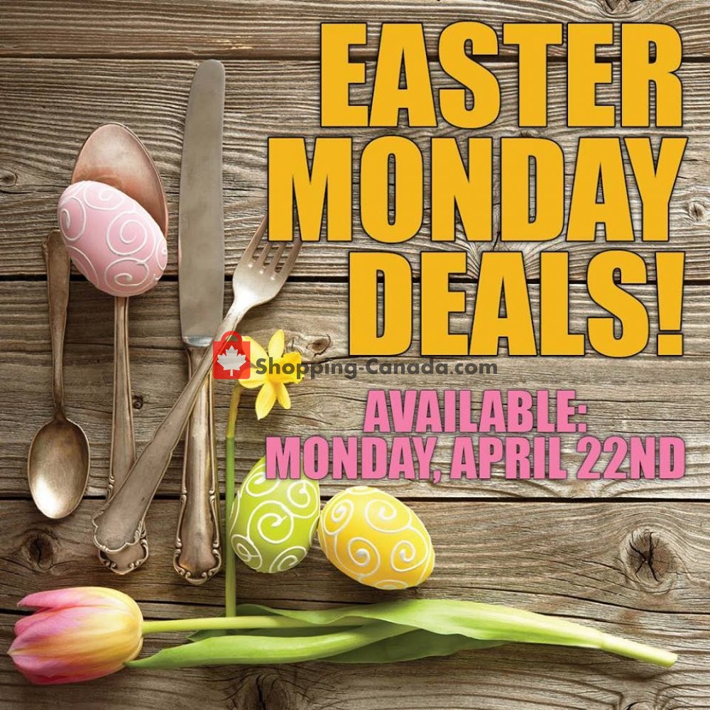 Dutchie's Fresh Market flyer from Monday April 22, 2019 to Monday April 22, 2019 - page 1