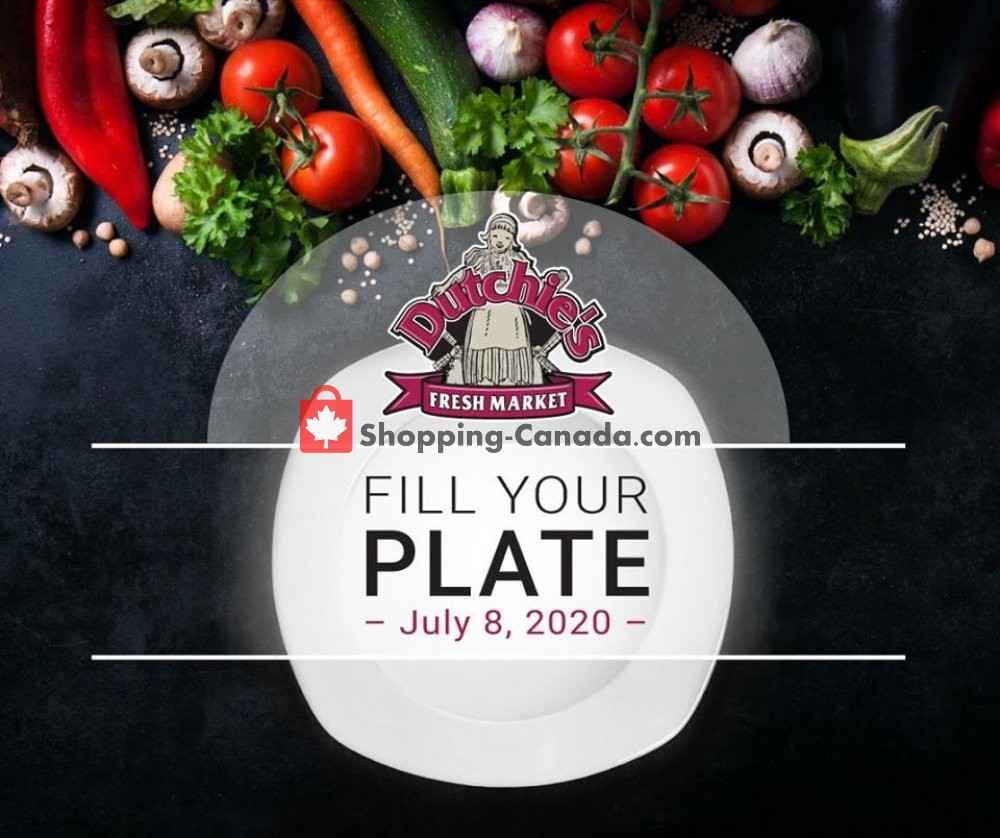 Dutchie's Fresh Market flyer from Wednesday July 8, 2020 to Wednesday July 8, 2020 - page 1