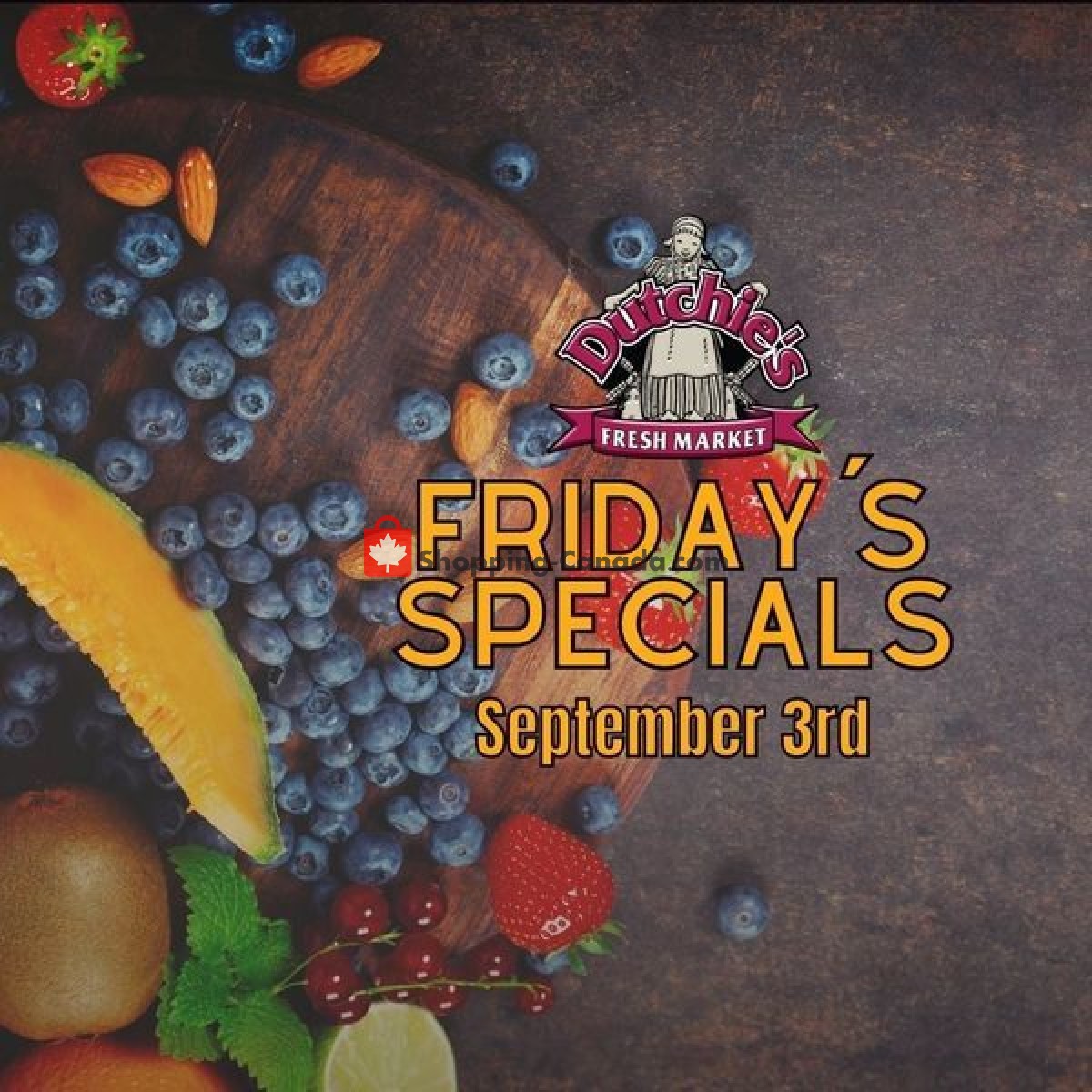 Dutchie's Fresh Market flyer from Friday September 3, 2021 to Friday September 3, 2021 - page 1