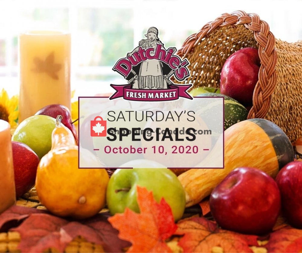 Dutchie's Fresh Market flyer from Saturday October 10, 2020 to Saturday October 10, 2020 - page 1