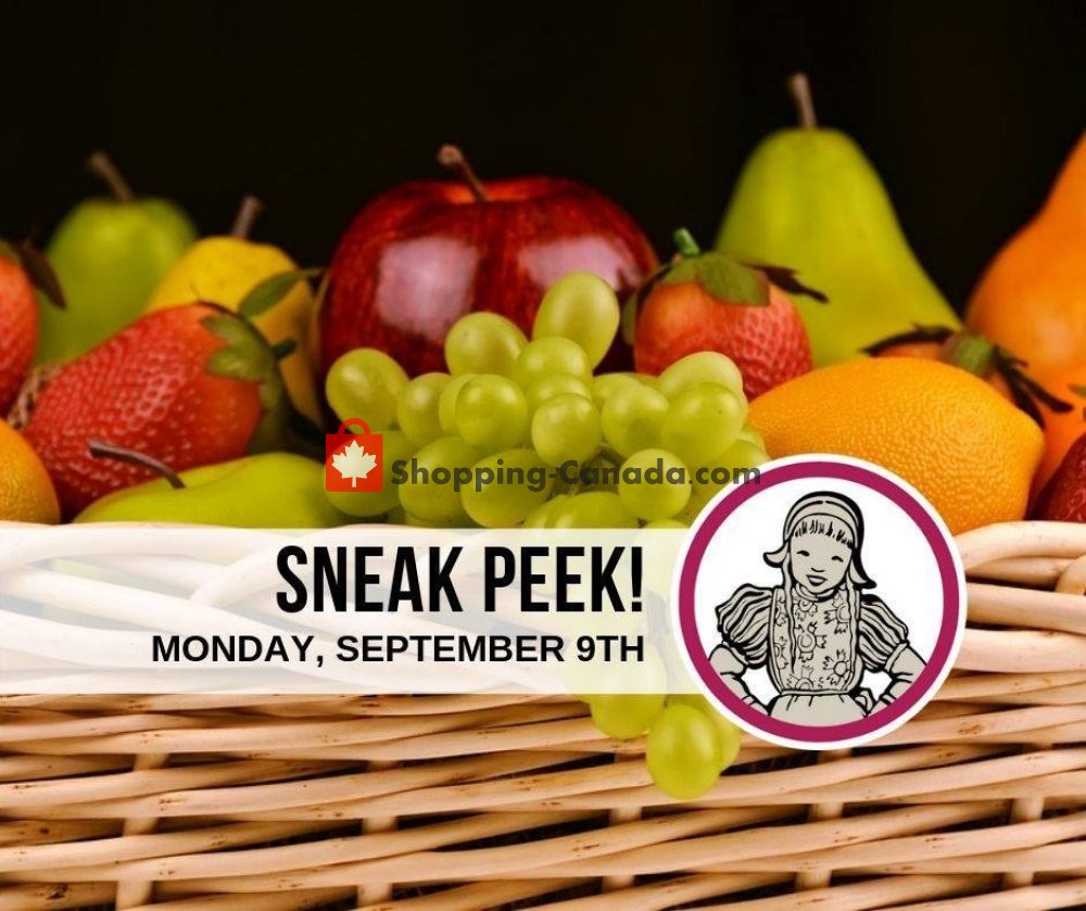 Dutchie's Fresh Market flyer from Monday September 9, 2019 to Monday September 9, 2019 - page 1