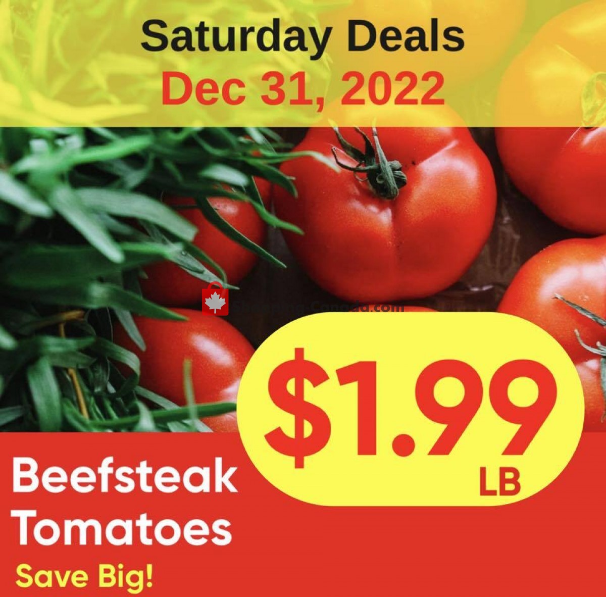 Dutchie's Fresh Market Canada, flyer - (Saturday Deals): December 31 ...