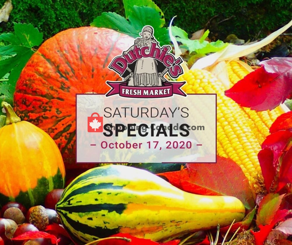 Dutchie's Fresh Market flyer from Saturday October 17, 2020 to Saturday October 17, 2020 - page 1