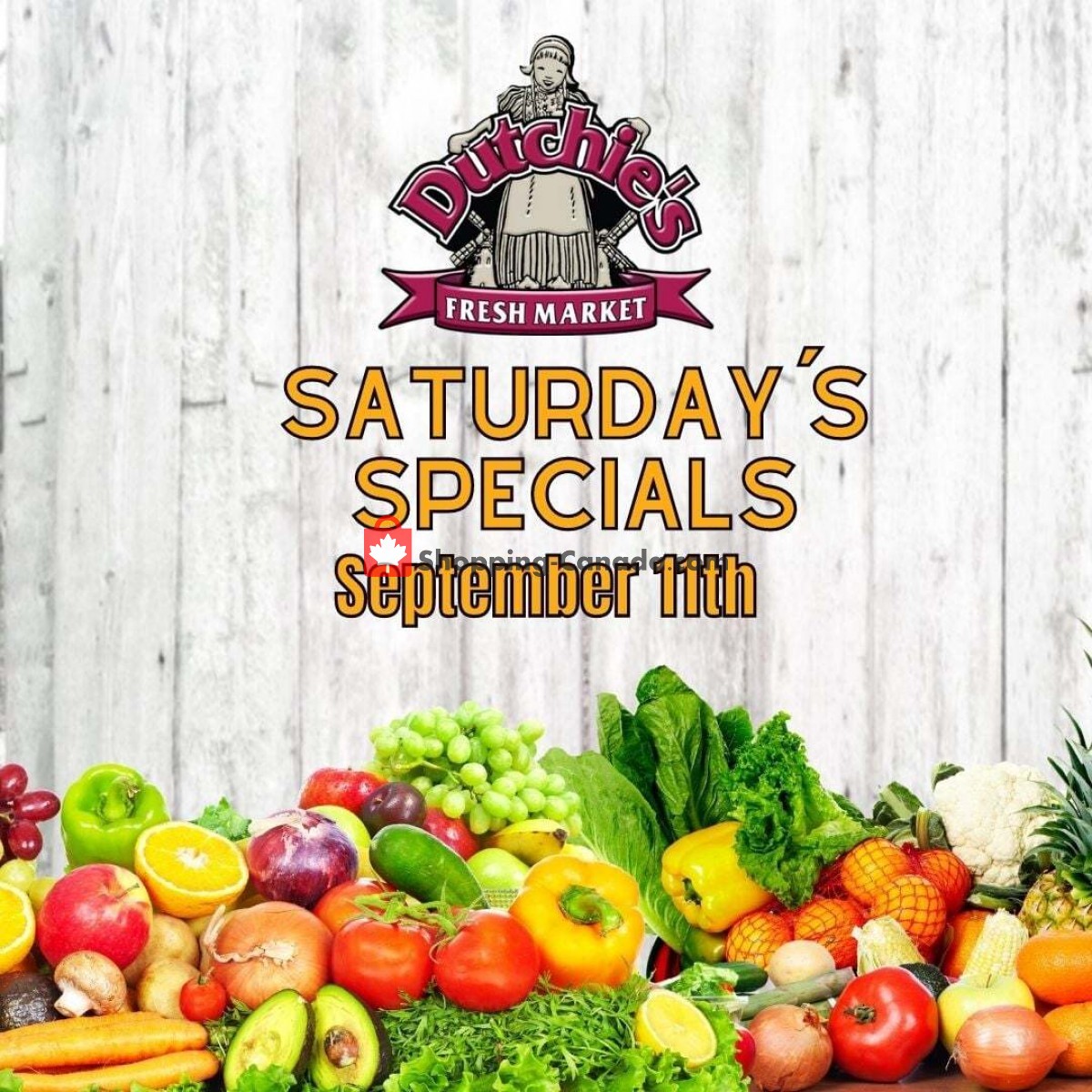 Dutchie's Fresh Market flyer from Saturday September 11, 2021 to Saturday September 11, 2021 - page 1