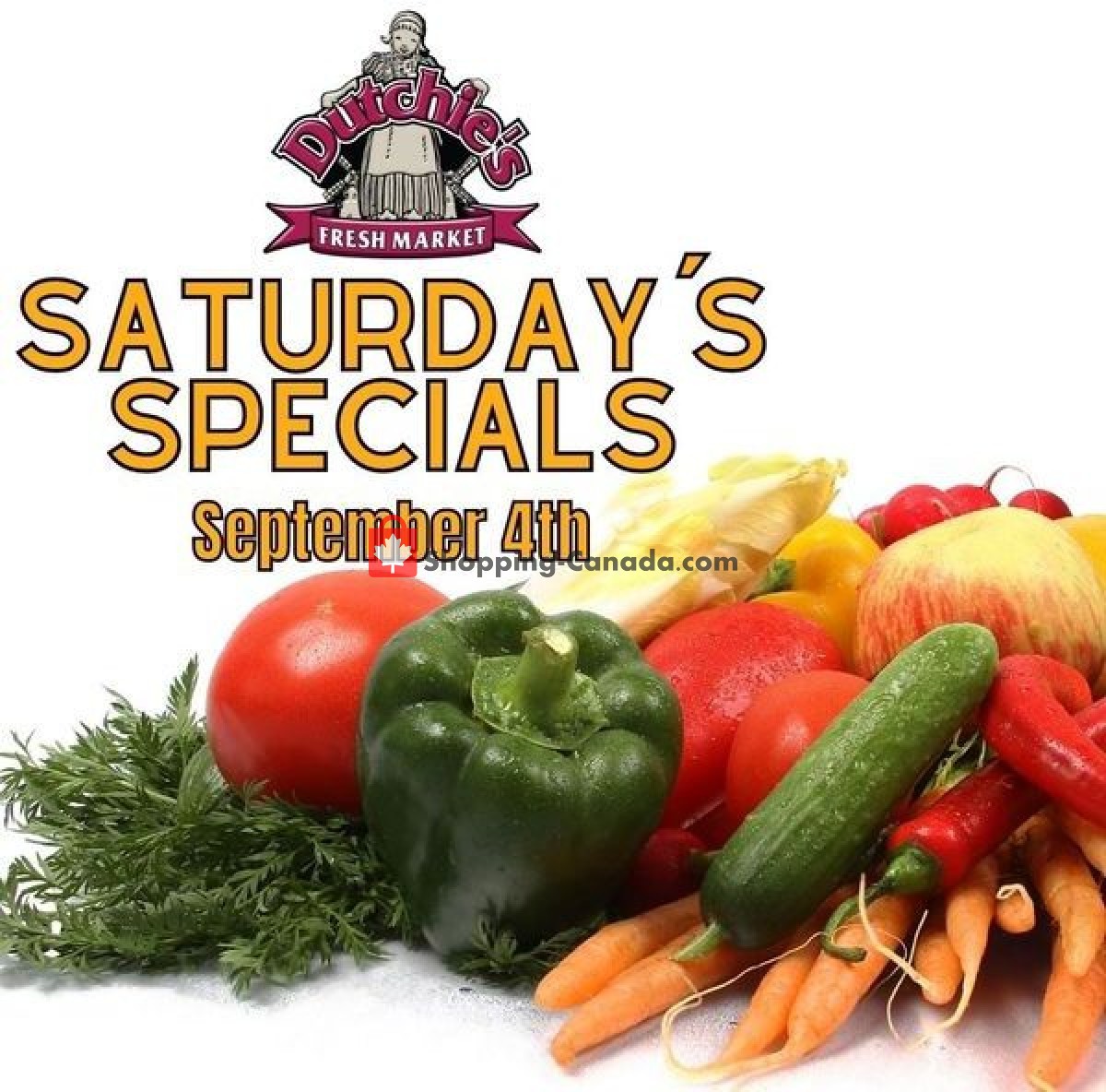 Dutchie's Fresh Market flyer from Saturday September 4, 2021 to Saturday September 4, 2021 - page 1