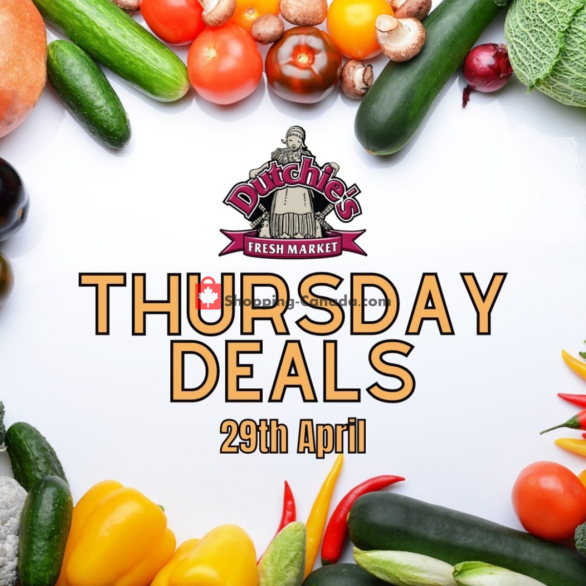 Dutchie's Fresh Market flyer from Thursday April 29, 2021 to Thursday April 29, 2021 - page 1