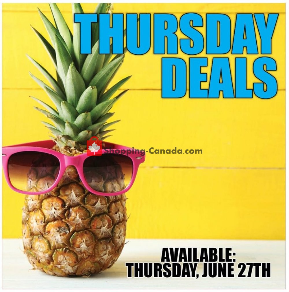 Dutchie's Fresh Market flyer from Thursday June 27, 2019 to Thursday June 27, 2019 - page 1
