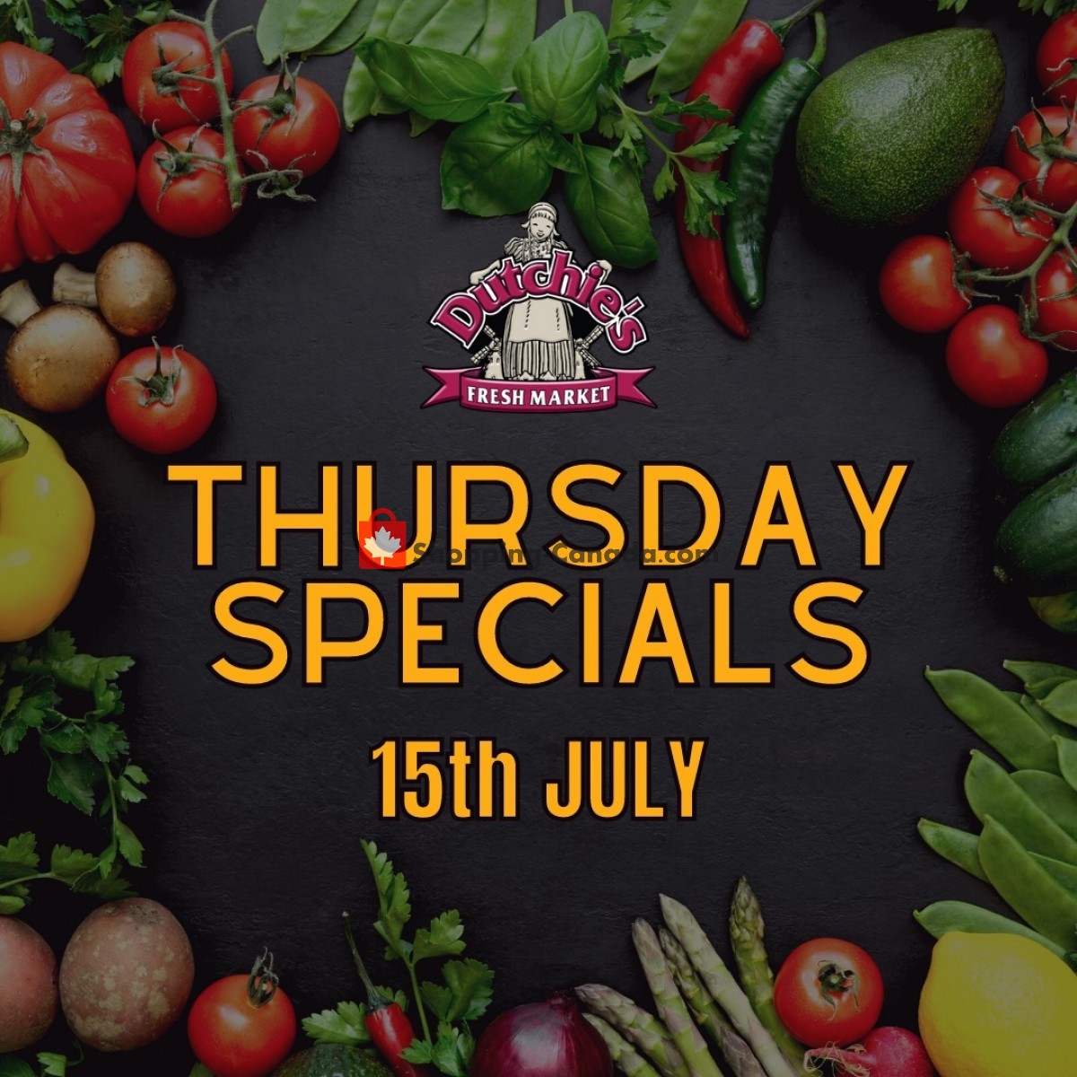 Dutchie's Fresh Market flyer from Thursday July 15, 2021 to Thursday July 15, 2021 - page 1
