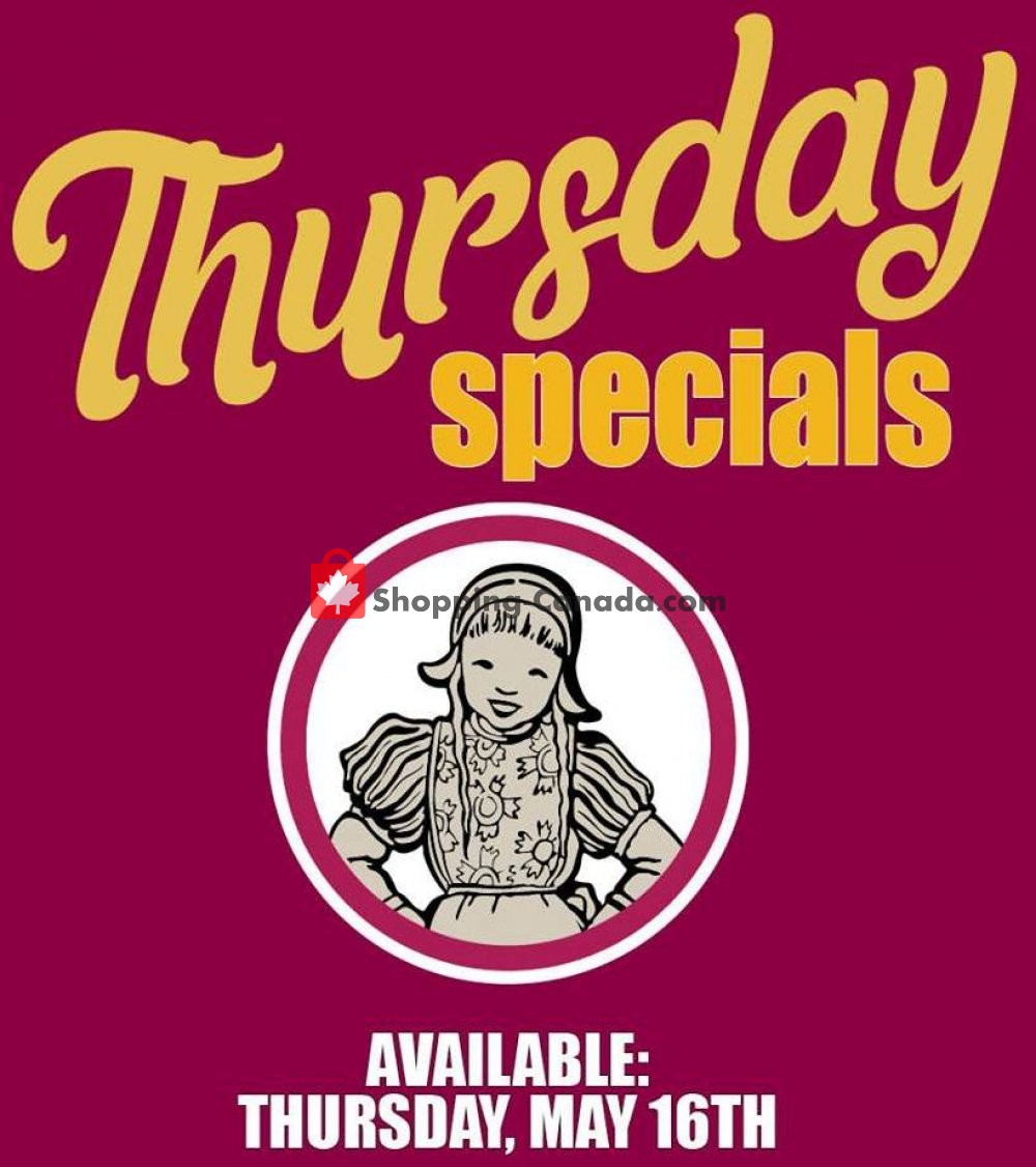 Dutchie's Fresh Market flyer from Thursday May 16, 2019 to Thursday May 16, 2019 - page 1