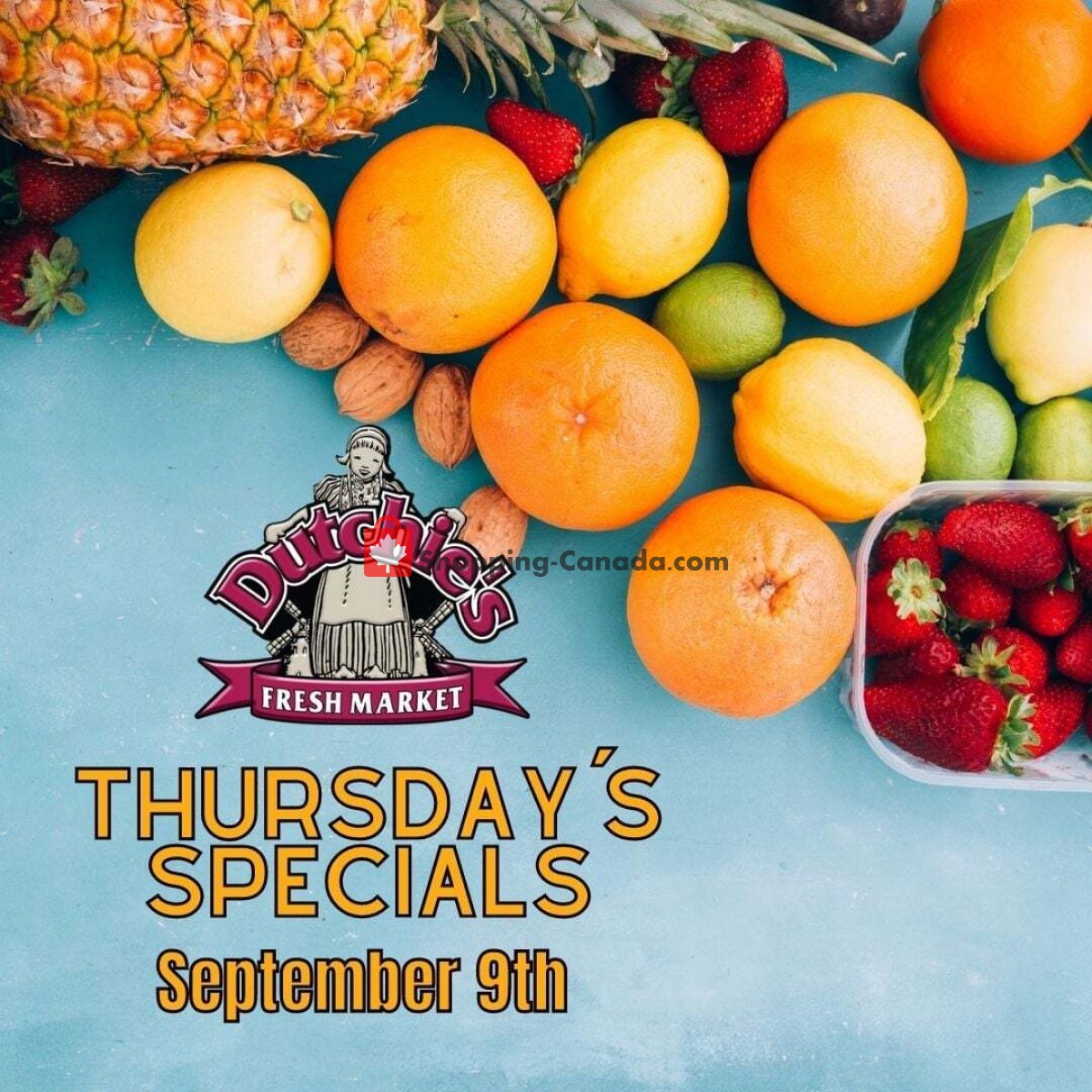 Dutchie's Fresh Market flyer from Thursday September 9, 2021 to Thursday September 9, 2021 - page 1