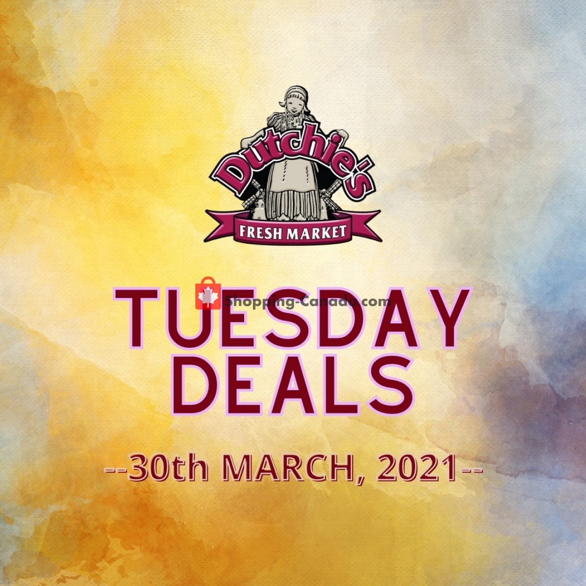Dutchie's Fresh Market flyer from Tuesday March 30, 2021 to Tuesday March 30, 2021 - page 1