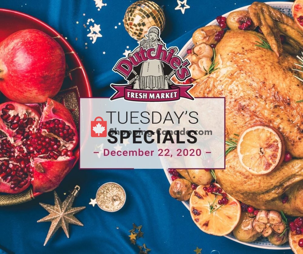 Dutchie's Fresh Market flyer from Tuesday December 22, 2020 to Tuesday December 22, 2020 - page 1