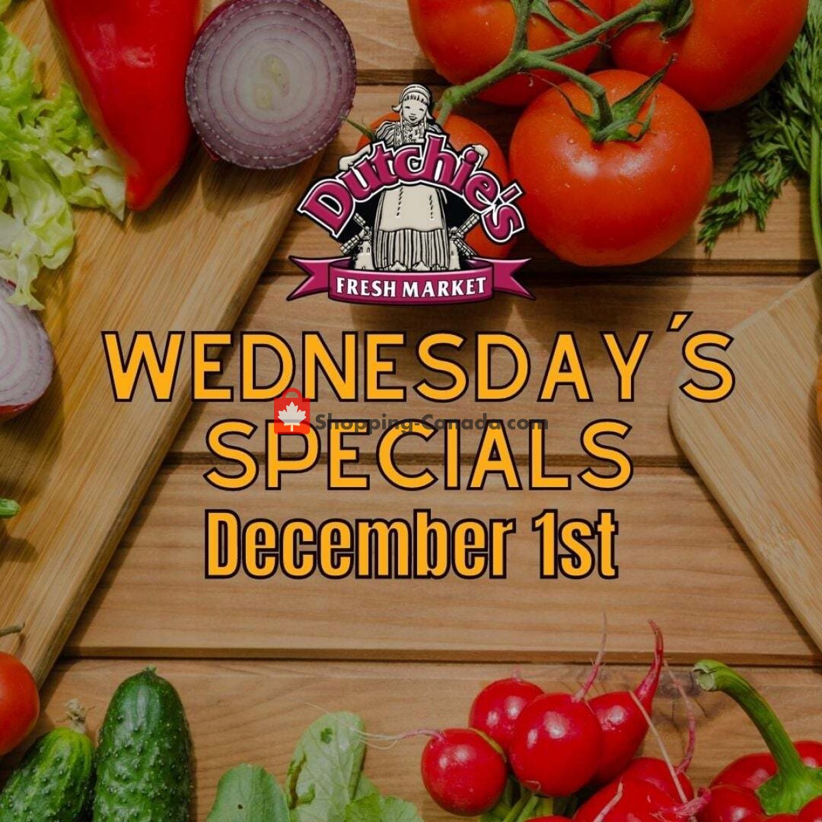 Dutchie's Fresh Market flyer from Wednesday December 1, 2021 to Wednesday December 1, 2021 - page 1