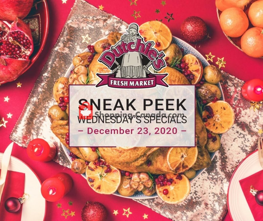 Dutchie's Fresh Market flyer from Wednesday December 23, 2020 to Wednesday December 23, 2020 - page 1