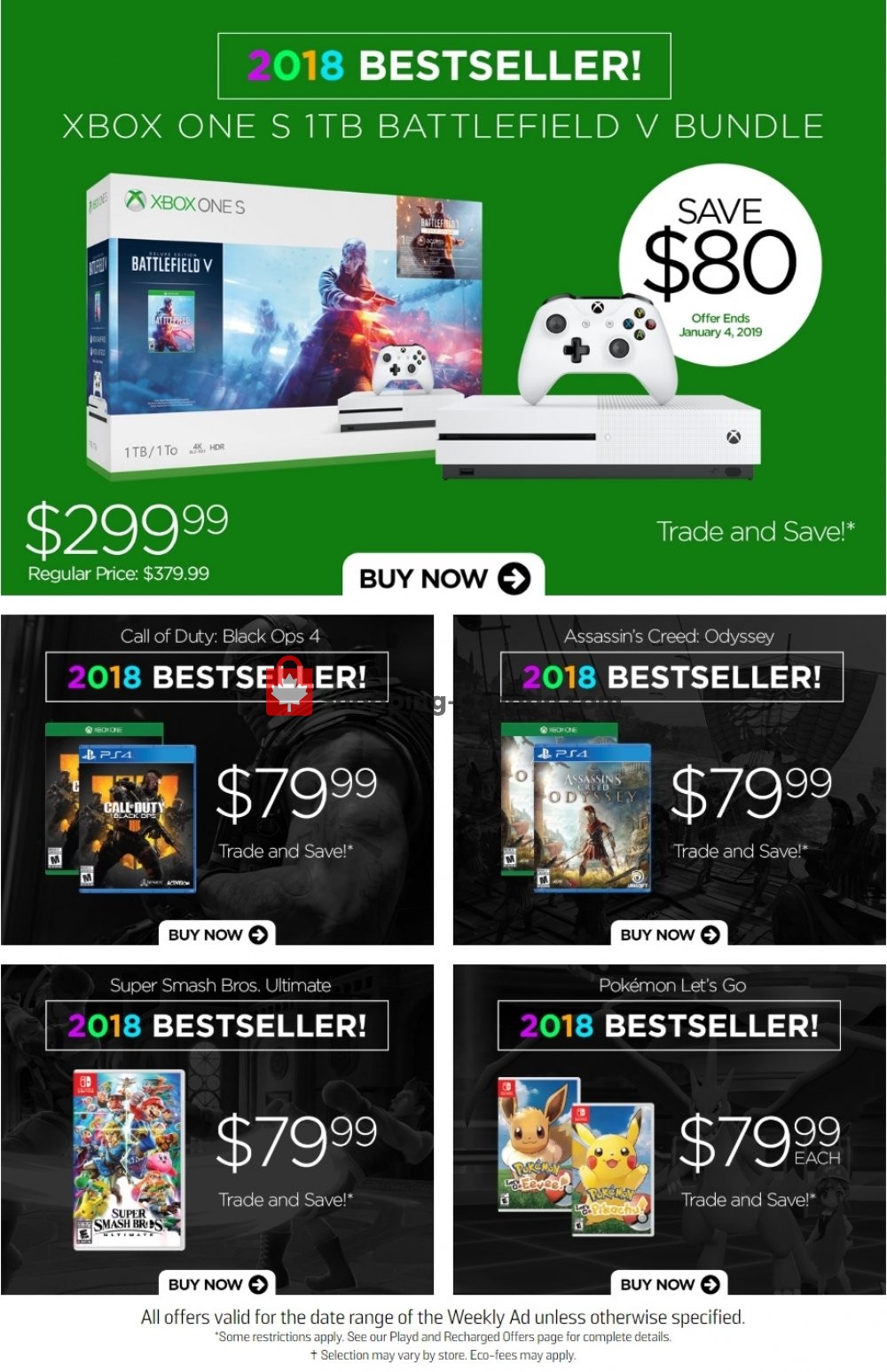 EB Games flyer from Friday January 4, 2019 to Thursday January 10, 2019 - page 2