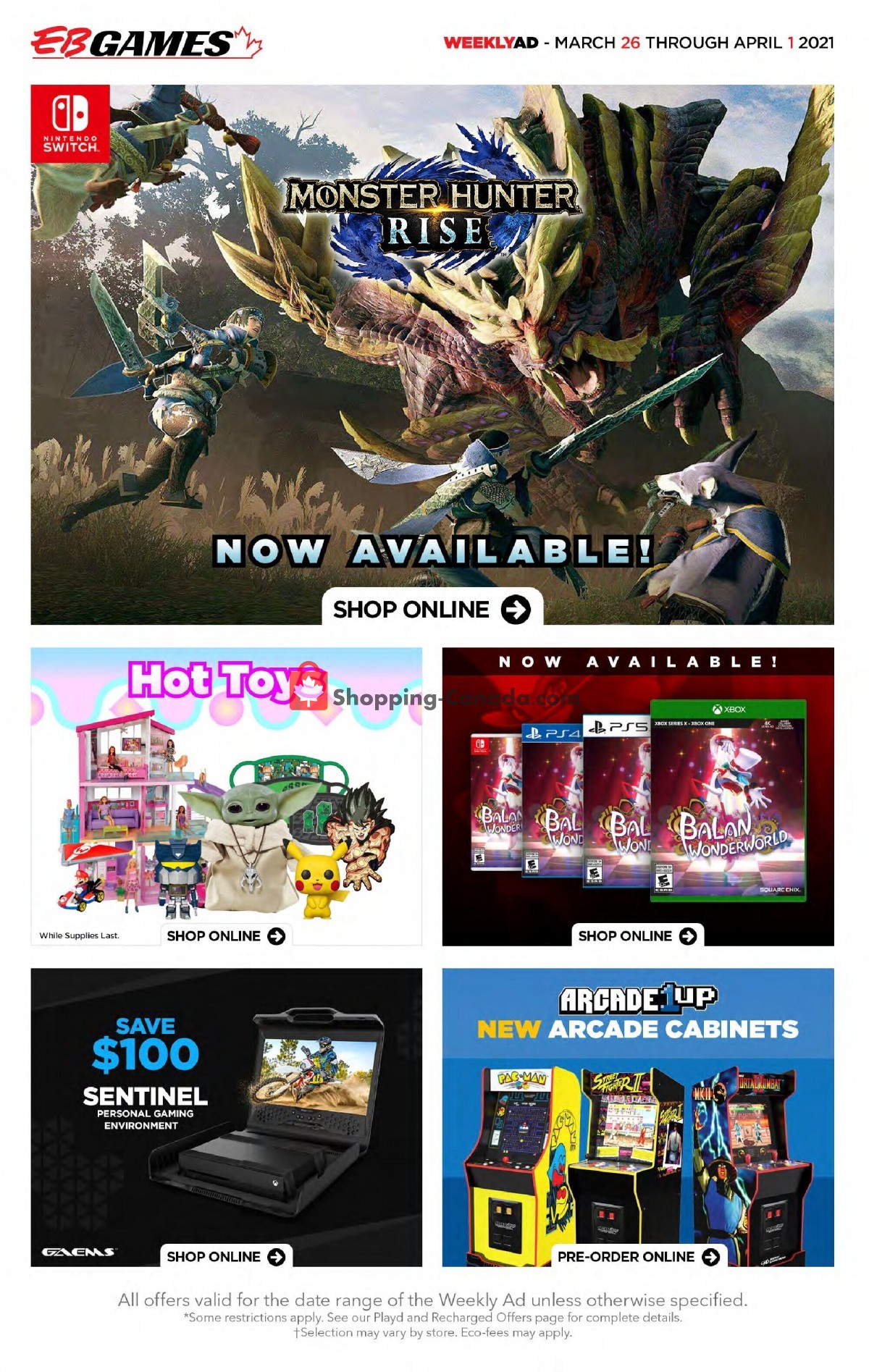 EB Games flyer from Friday March 26, 2021 to Thursday April 1, 2021 - page 2