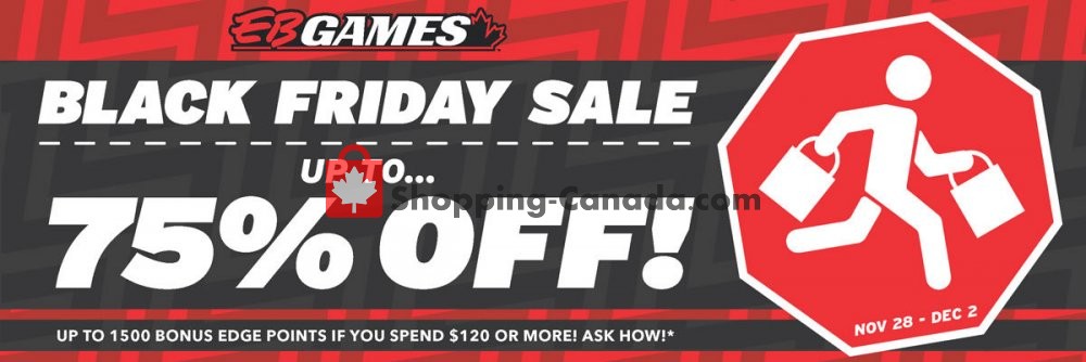 EB Games flyer from Thursday November 28, 2019 to Monday December 2, 2019 - page 1