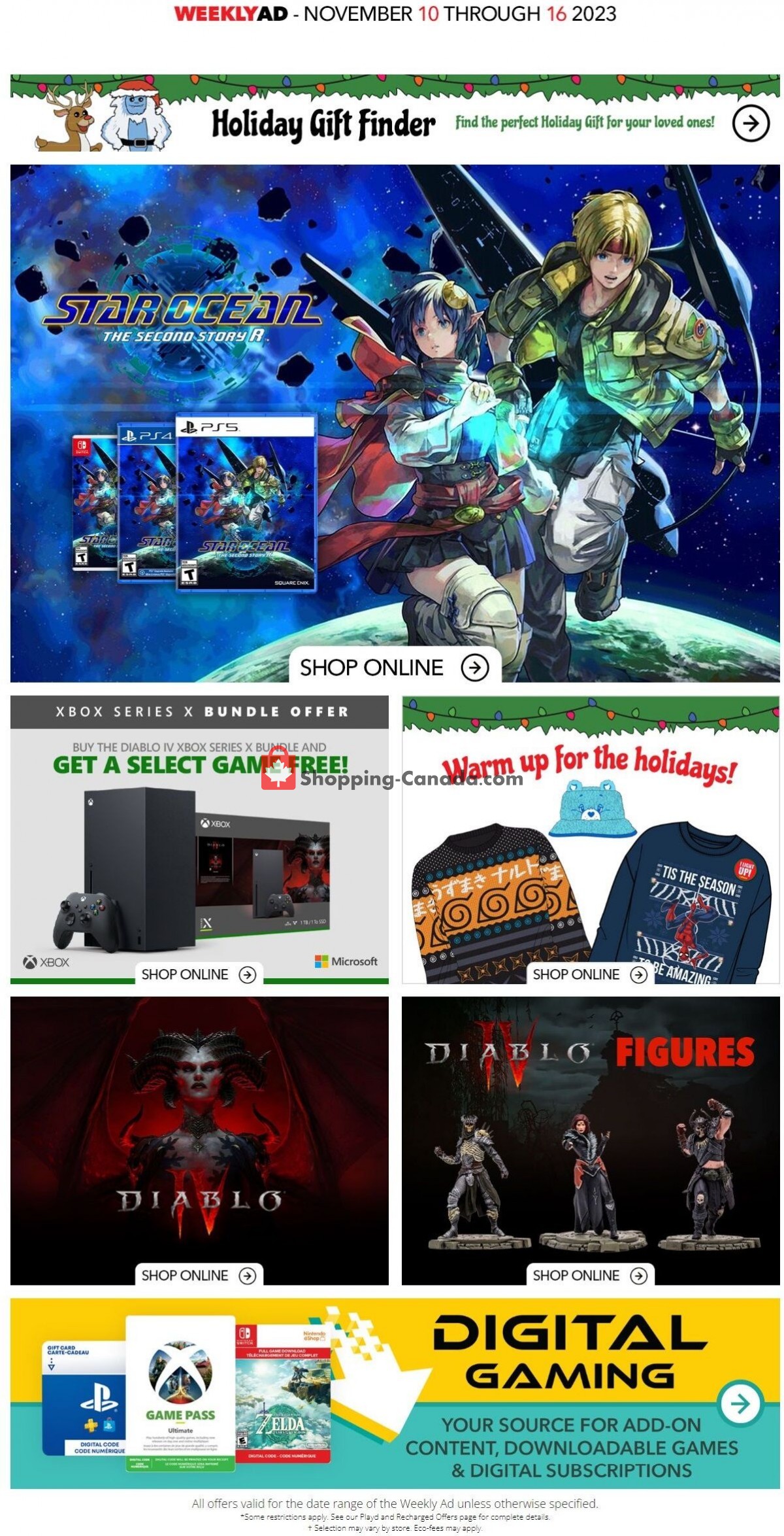 EB Games flyer from Friday November 10, 2023 to Thursday November 16, 2023 - page 2