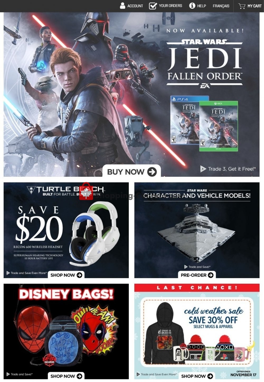 EB Games flyer from Friday November 15, 2019 to Thursday November 21, 2019 - page 2