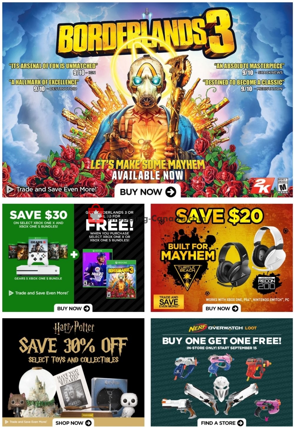 EB Games flyer from Friday September 13, 2019 to Thursday September 19, 2019 - page 2