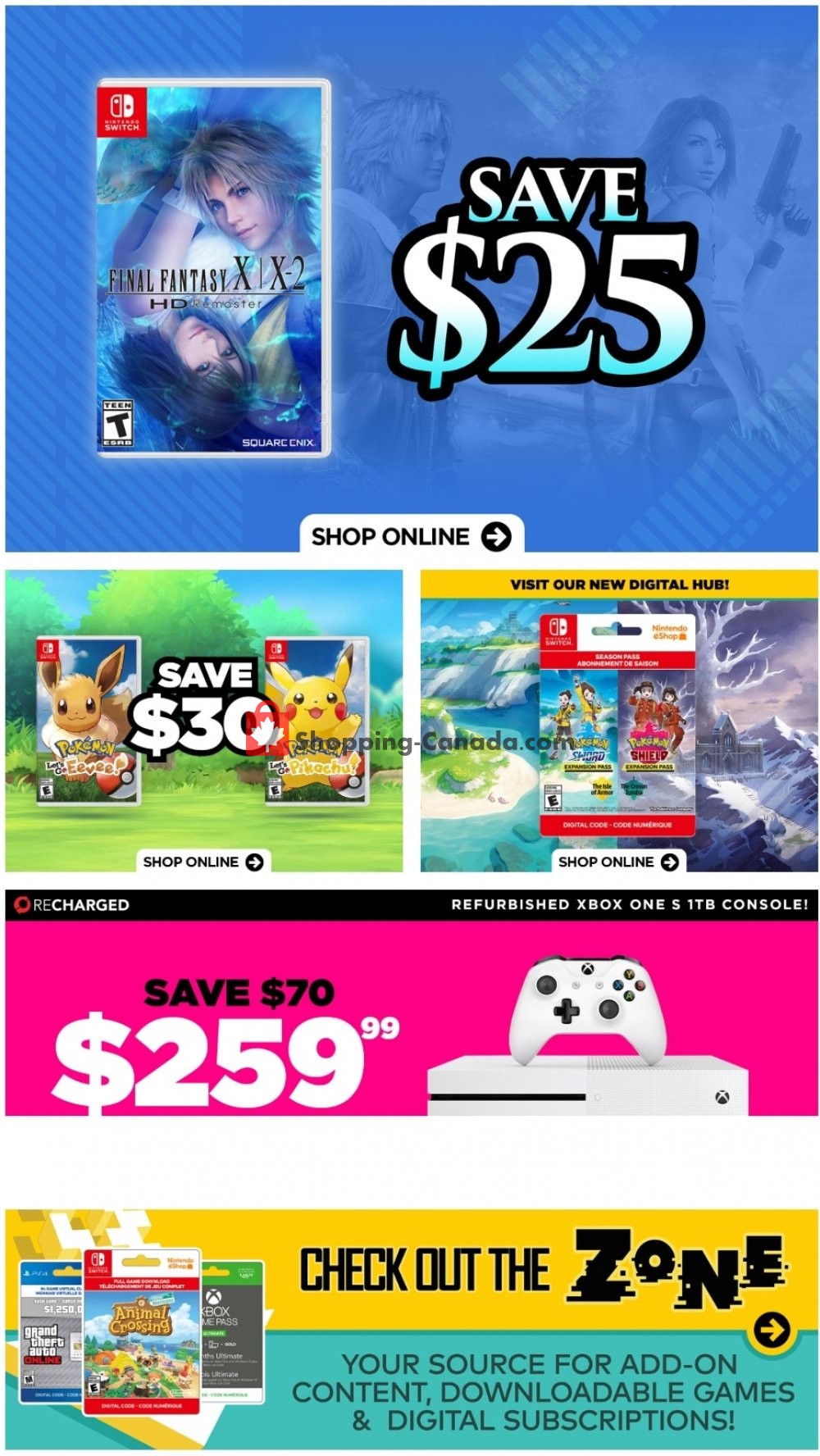 EB Games flyer from Friday April 17, 2020 to Thursday April 23, 2020 - page 1