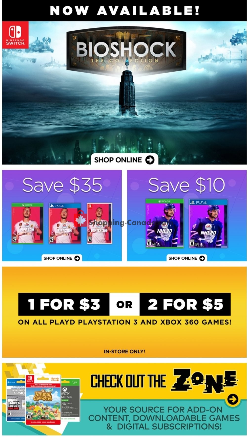 EB Games flyer from Friday May 29, 2020 to Saturday July 4, 2020 - page 1