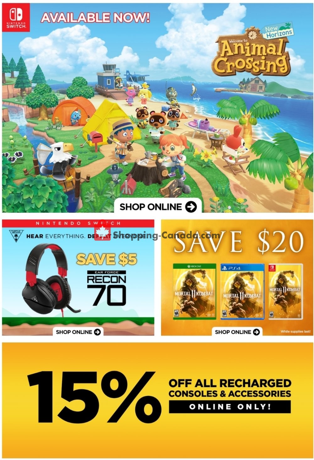 EB Games Canada, flyer (Hot Offer) March 20 March 26, 2020