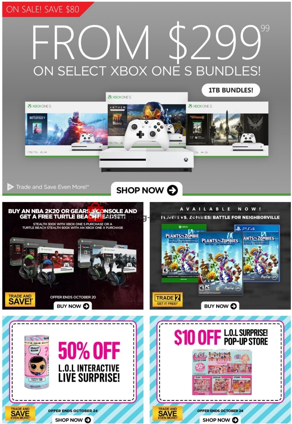 EB Games flyer from Friday October 18, 2019 to Thursday October 24, 2019 - page 2