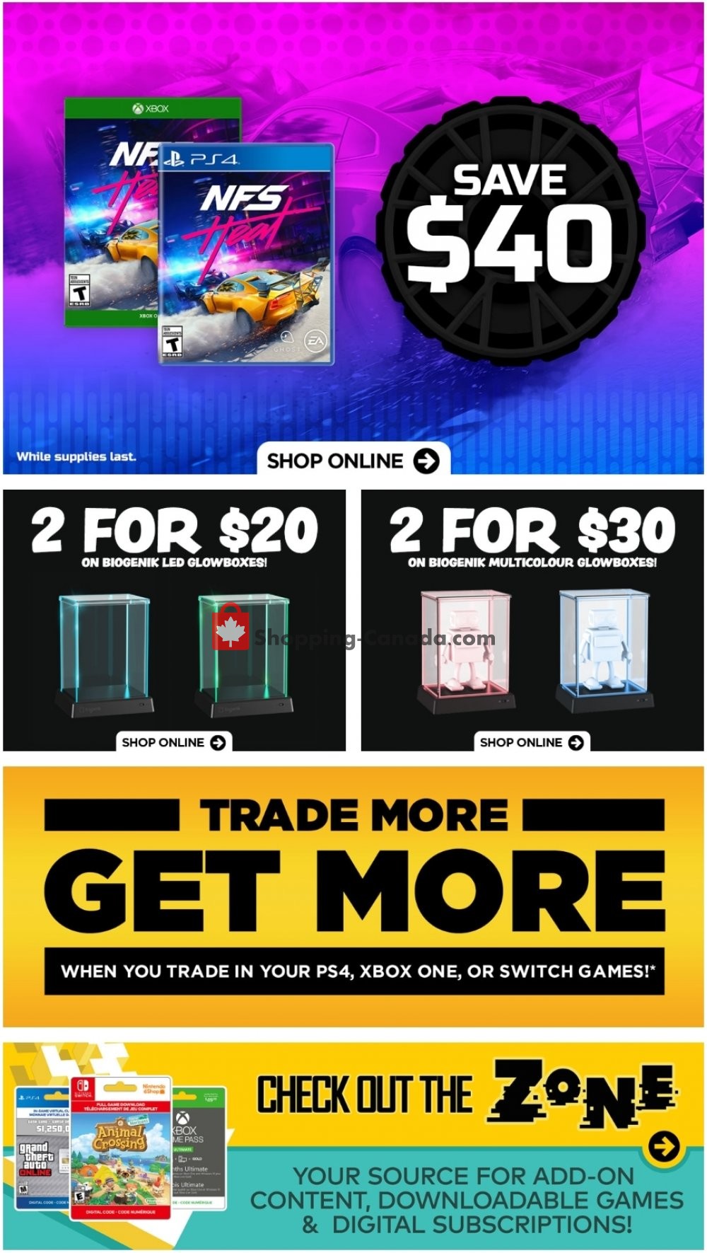 EB Games flyer from Friday July 10, 2020 to Thursday July 16, 2020 - page 1