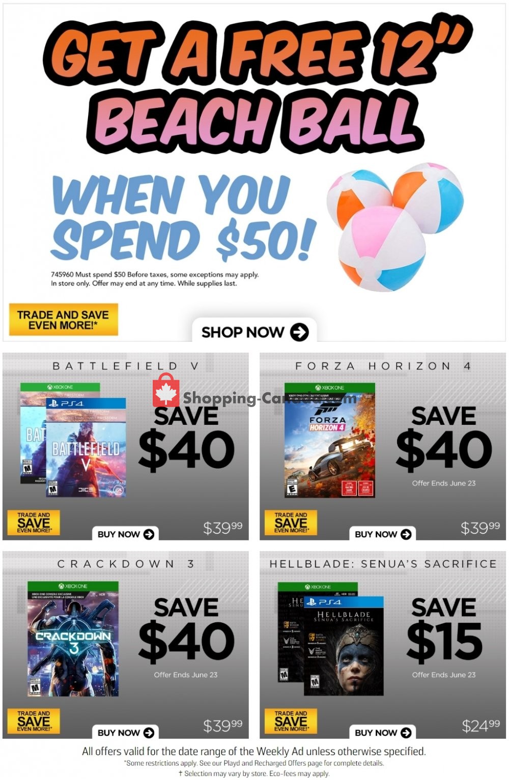 EB Games flyer from Friday June 21, 2019 to Thursday June 27, 2019 - page 2