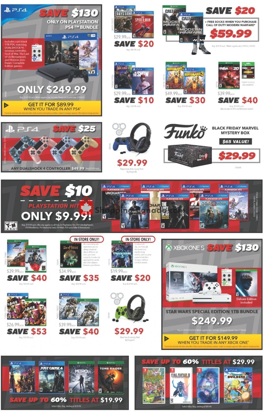 EB Games flyer from Friday November 29, 2019 to Thursday December 5, 2019 - page 1