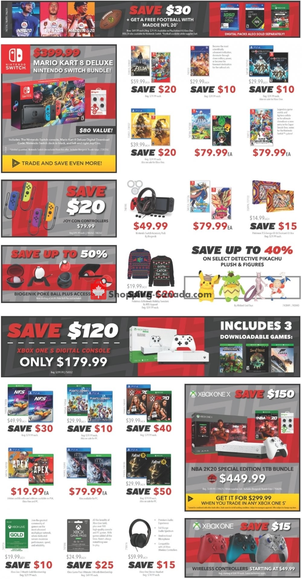 EB Games flyer from Friday November 29, 2019 to Thursday December 5, 2019 - page 2