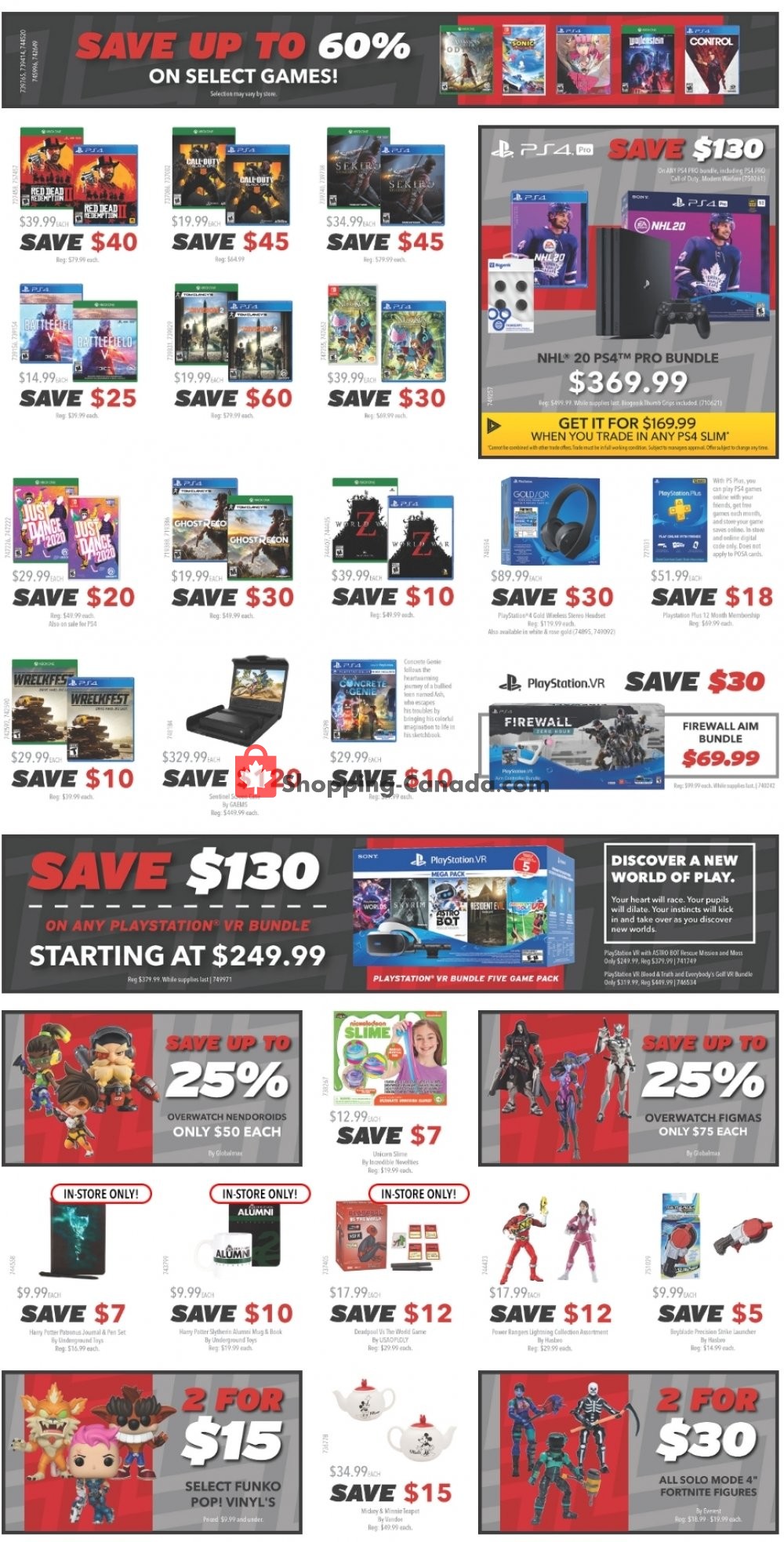 EB Games flyer from Friday November 29, 2019 to Thursday December 5, 2019 - page 3