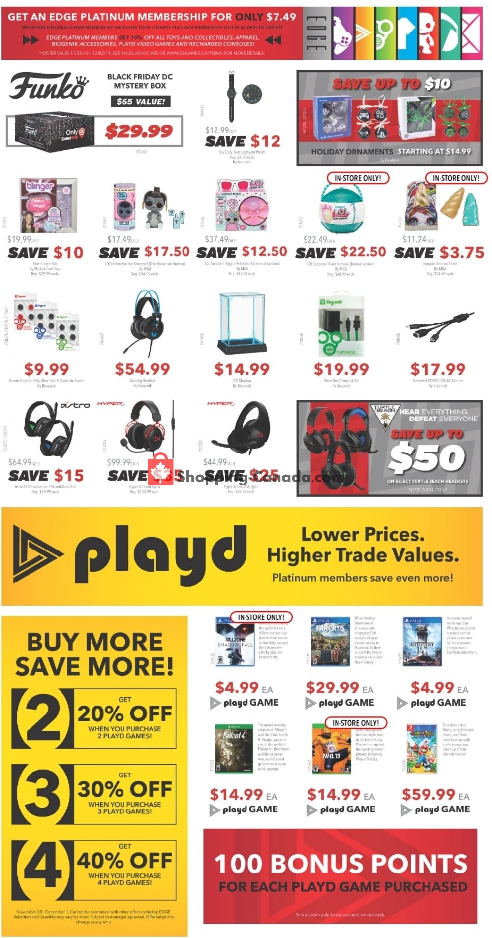 EB Games flyer from Friday November 29, 2019 to Thursday December 5, 2019 - page 4