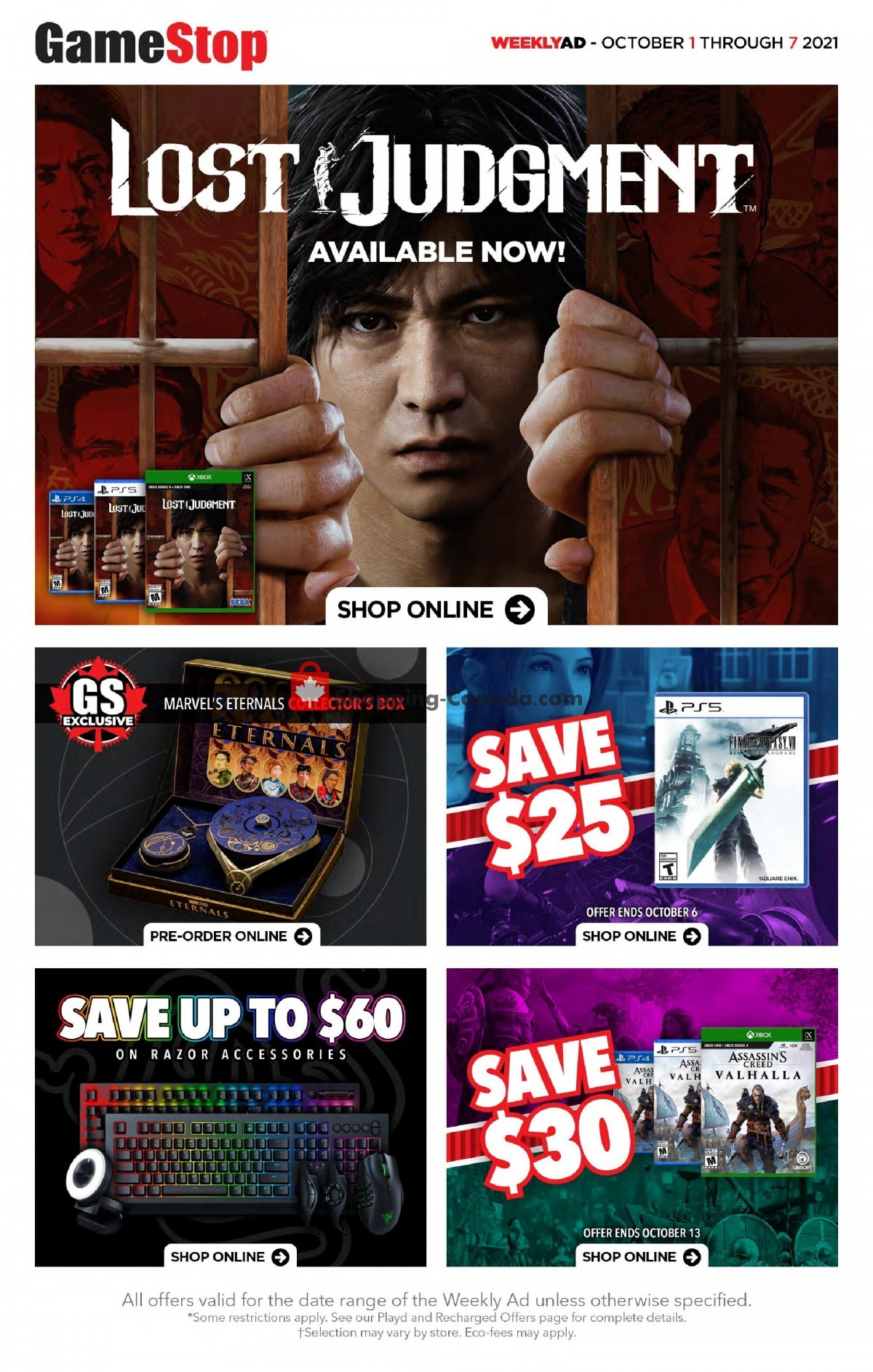 EB Games flyer from Friday October 1, 2021 to Thursday October 7, 2021 - page 2