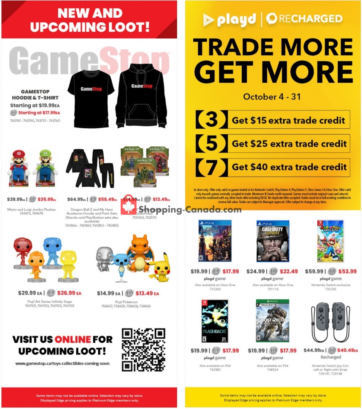 EB Games flyer from Monday October 4, 2021 to Sunday October 31, 2021 - page 2