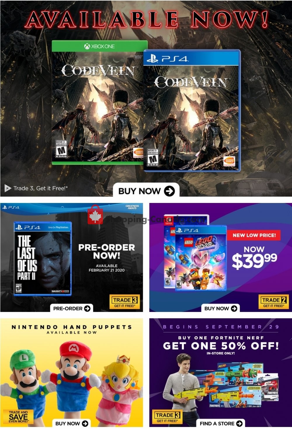 EB Games flyer from Friday September 27, 2019 to Thursday October 3, 2019 - page 2