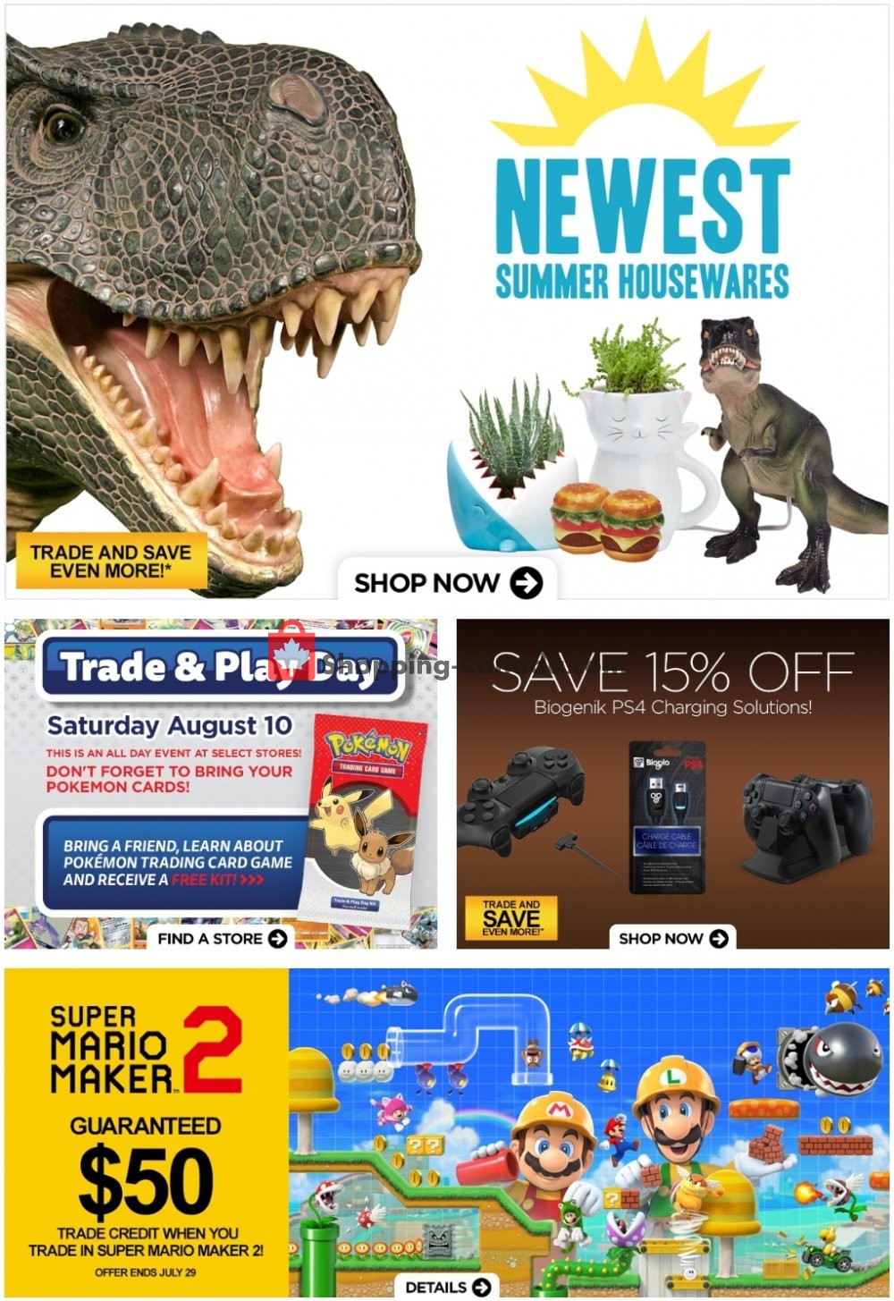 EB Games flyer from Friday July 19, 2019 to Thursday July 25, 2019 - page 1