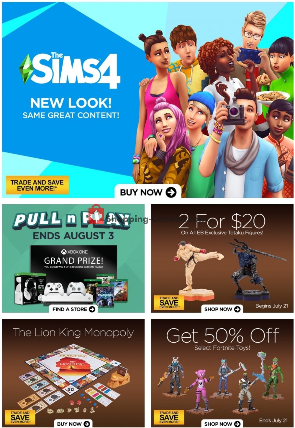 EB Games flyer from Friday July 19, 2019 to Thursday July 25, 2019 - page 2