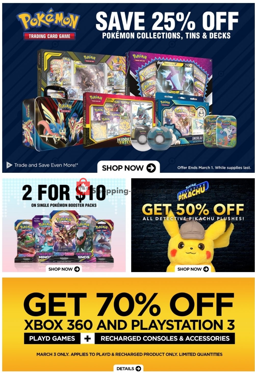 EB Games flyer from Friday February 28, 2020 to Thursday March 5, 2020 - page 1