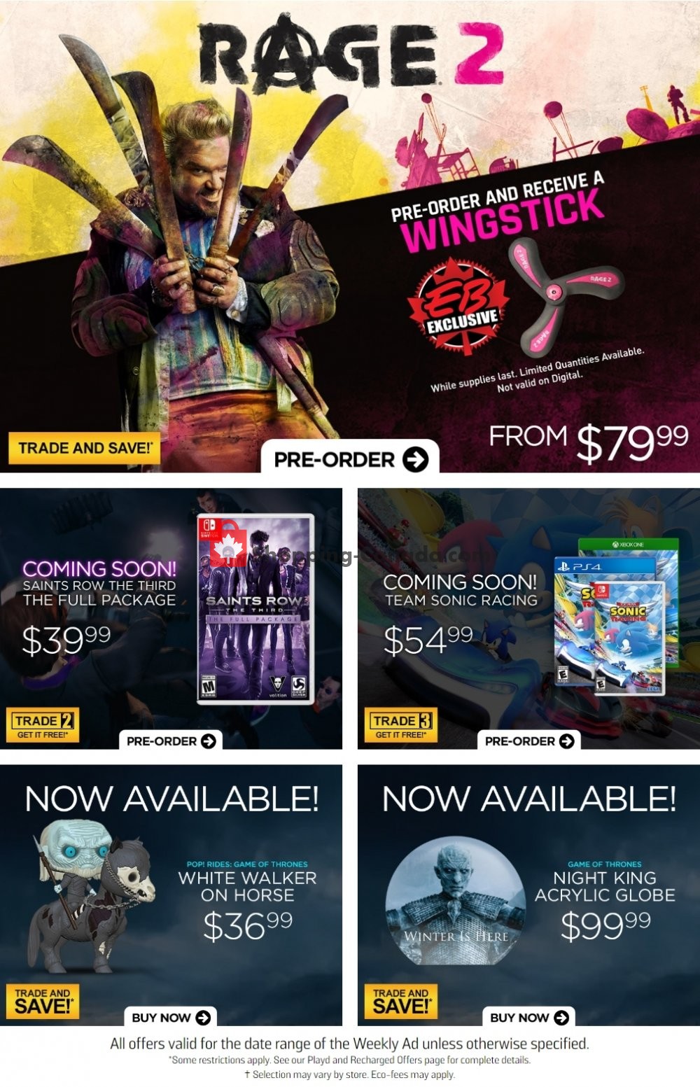 EB Games flyer from Friday May 3, 2019 to Thursday May 9, 2019 - page 2