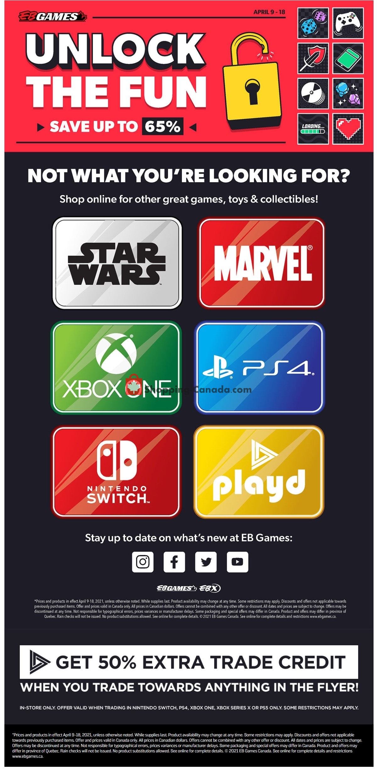 EB Games flyer from Friday April 9, 2021 to Sunday April 18, 2021 - page 6