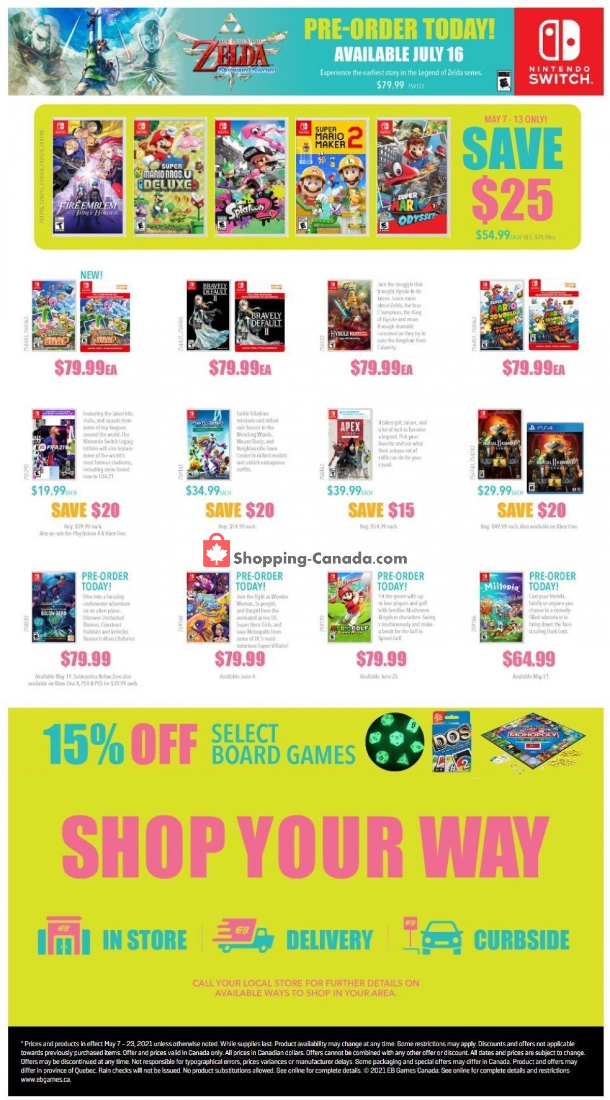 EB Games flyer from Friday May 7, 2021 to Sunday May 23, 2021 - page 3