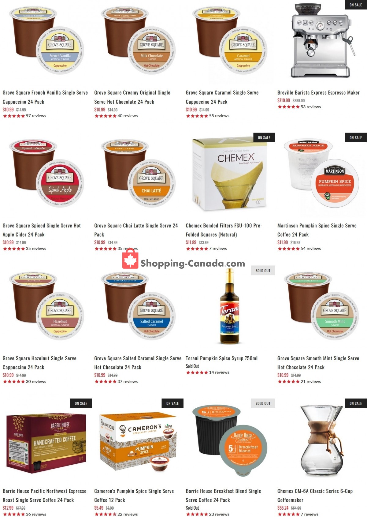 ECS Coffee flyer from Wednesday October 6, 2021 to Tuesday October 12, 2021 - page 1