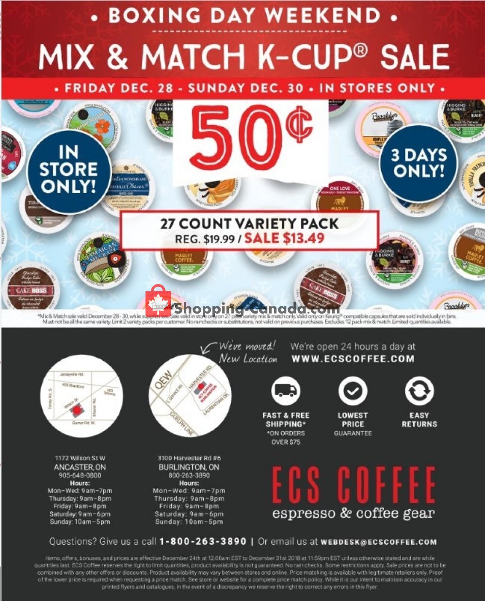 ECS Coffee flyer from Monday December 24, 2018 to Monday December 31, 2018 - page 10