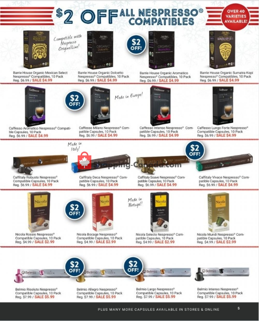 ECS Coffee flyer from Monday December 24, 2018 to Monday December 31, 2018 - page 5