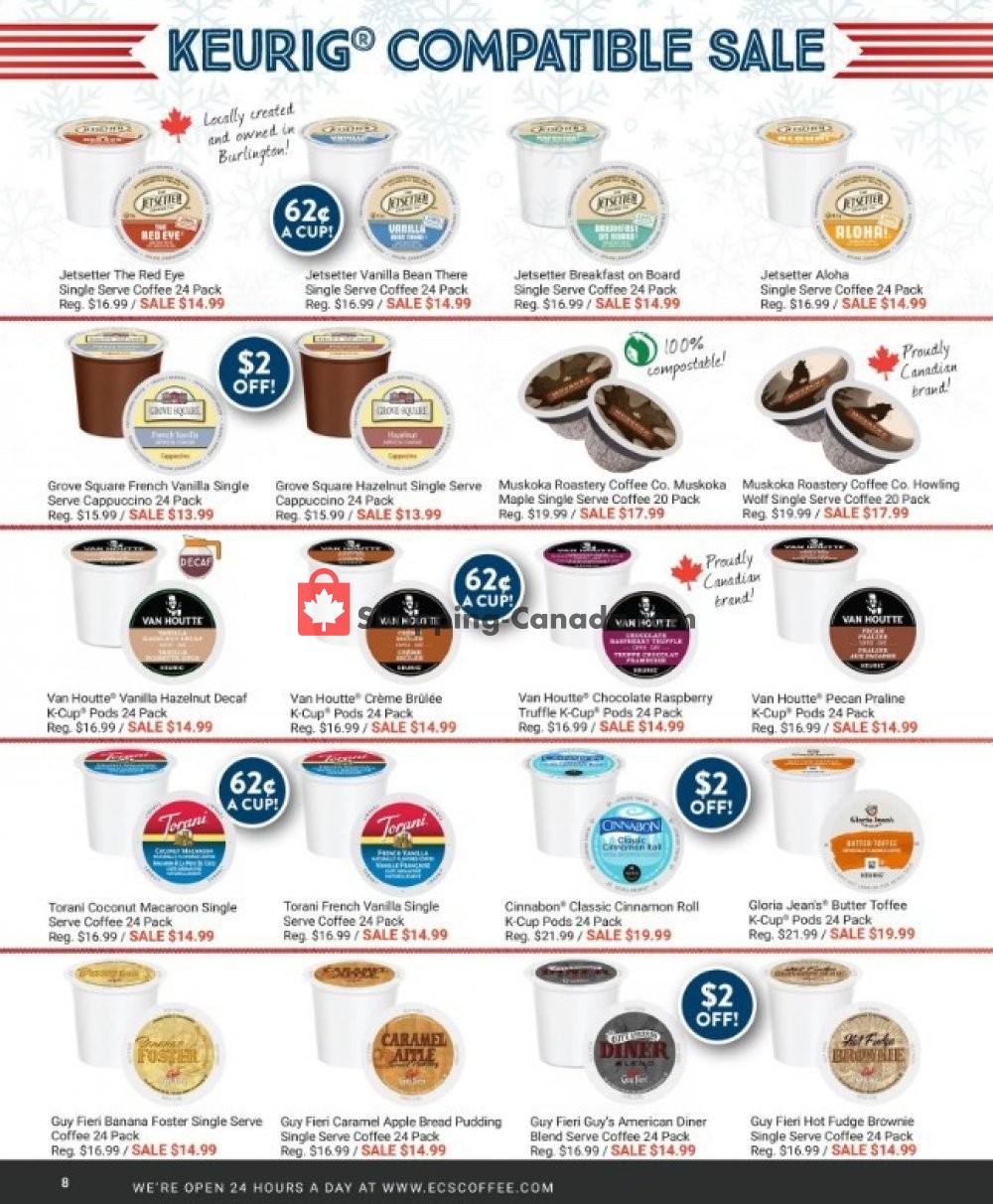 ECS Coffee flyer from Monday December 24, 2018 to Monday December 31, 2018 - page 8