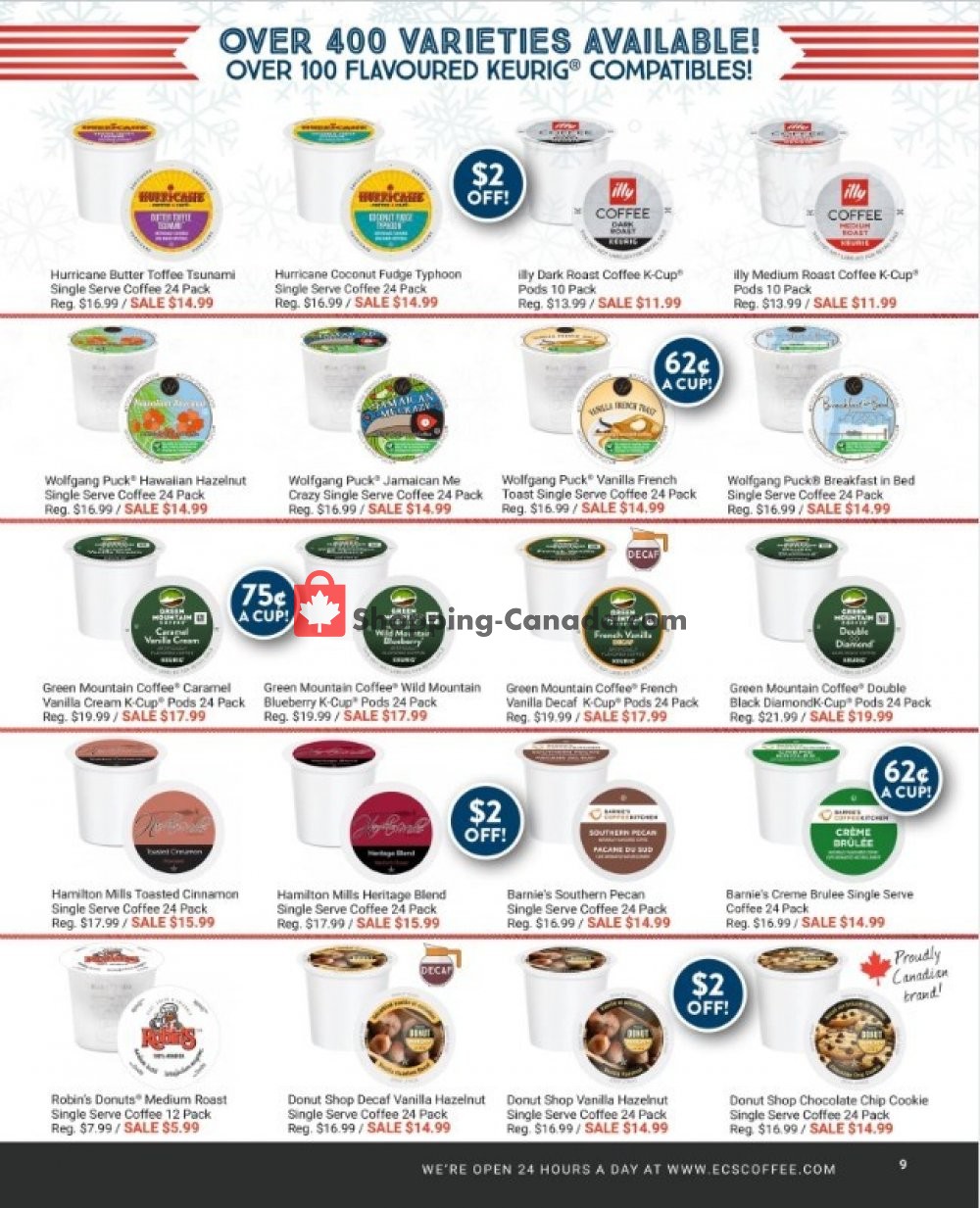 ECS Coffee flyer from Monday December 24, 2018 to Monday December 31, 2018 - page 9