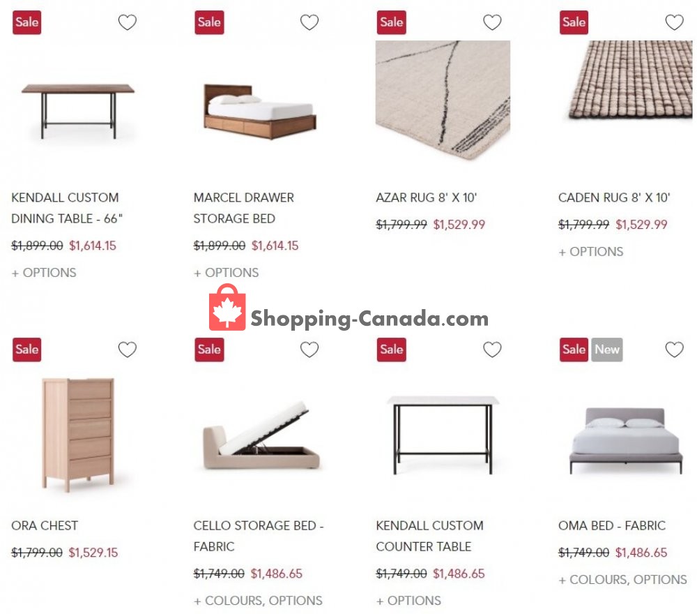 EQ3 Furniture & Accents flyer from Wednesday October 14, 2020 to Tuesday October 20, 2020 - page 3